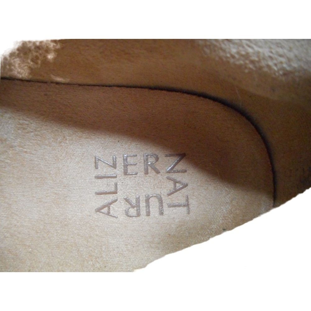 Naturalizer ZOREN Womens Black Penny Loafers Microfiber/Patent Wedge Sz 9M - Picture 5 of 8